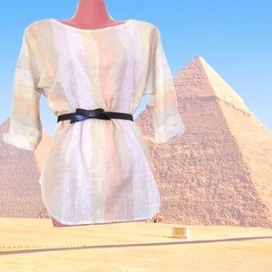 1980s vintage boho top size medium large shirt